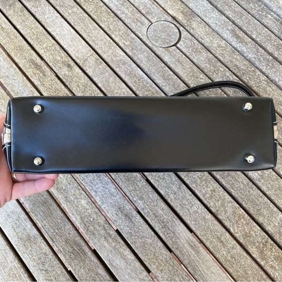 Vintage Kate Spade Shoulder Bag – Retired Beige & Black Classic 🖤✨ - Picture 11 of 16